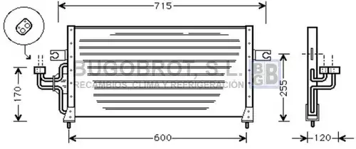 кондензатор, климатизация BUGOBROT 62-HY5041