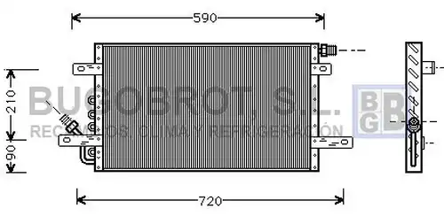 кондензатор, климатизация BUGOBROT 62-IS5020