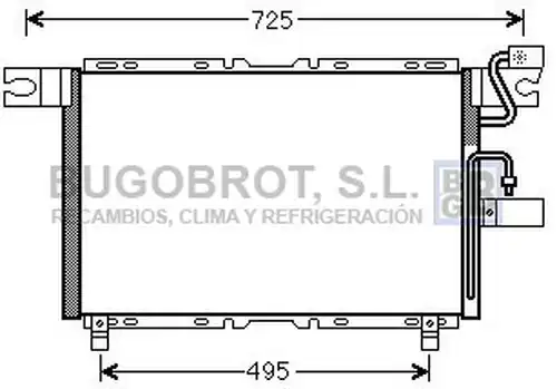 кондензатор, климатизация BUGOBROT 62-IS5027