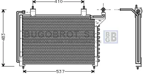 кондензатор, климатизация BUGOBROT 62-JR5013