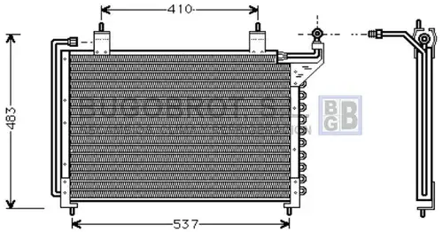 кондензатор, климатизация BUGOBROT 62-JR5020