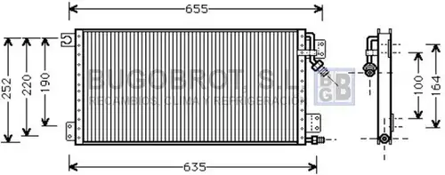 кондензатор, климатизация BUGOBROT 62-MZ5111