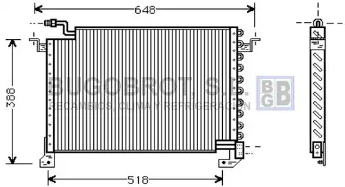 кондензатор, климатизация BUGOBROT 62-MZ5121