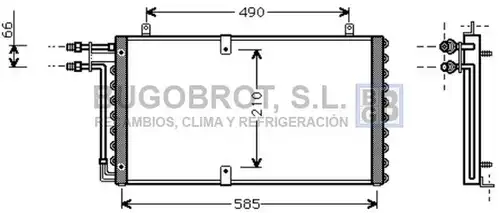 кондензатор, климатизация BUGOBROT 62-OL5211