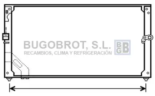 кондензатор, климатизация BUGOBROT 62-TO5166