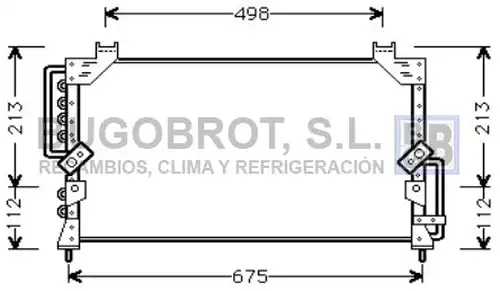 кондензатор, климатизация BUGOBROT 62-TO5191