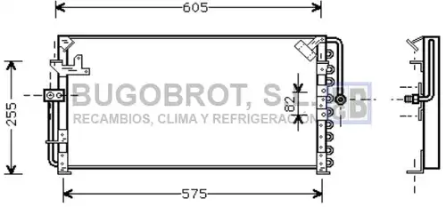 кондензатор, климатизация BUGOBROT 62-TO5212