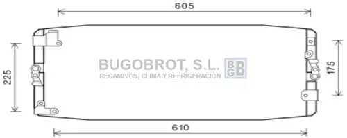 кондензатор, климатизация BUGOBROT 62-TO5586