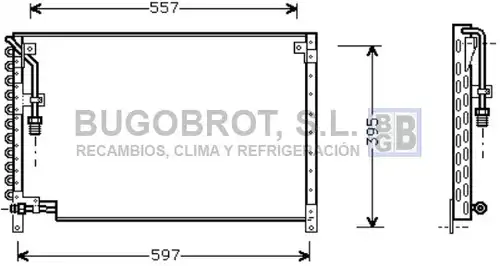 кондензатор, климатизация BUGOBROT 62-VO5083