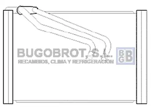 изпарител, климатична система BUGOBROT 70-FTV443