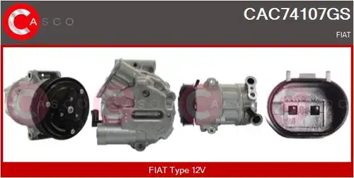 компресор за климатик CASCO CAC74107GS