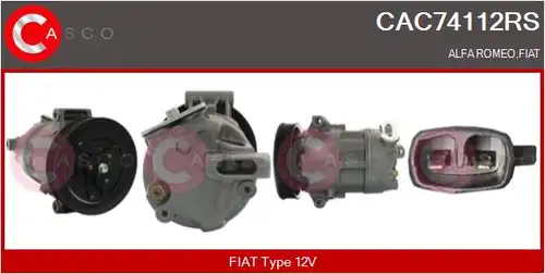 компресор за климатик CASCO CAC74112RS