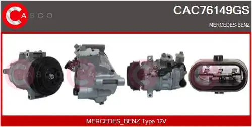 компресор за климатик CASCO CAC76149GS