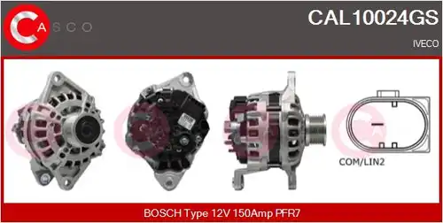 генератор CASCO CAL10024GS