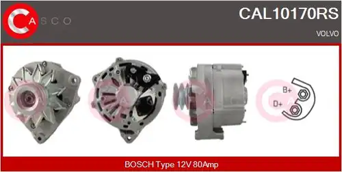 генератор CASCO CAL10170RS