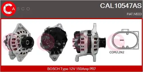 генератор CASCO CAL10547AS