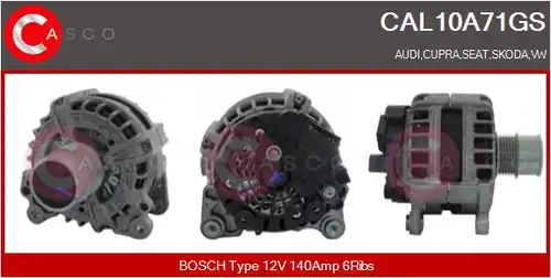 генератор CASCO CAL10A71GS