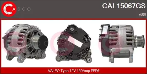 генератор CASCO CAL15067GS