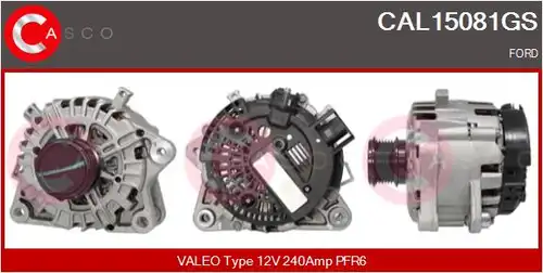 генератор CASCO CAL15081GS