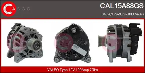 генератор CASCO CAL15A88GS