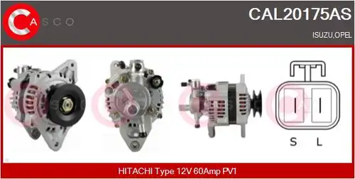 генератор CASCO CAL20175AS