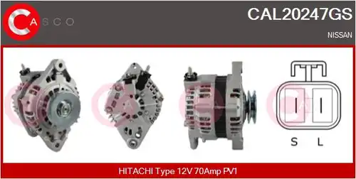 генератор CASCO CAL20247GS