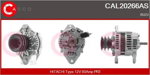 генератор CASCO CAL20266AS