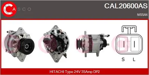 генератор CASCO CAL20600AS