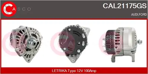 генератор CASCO CAL21175GS