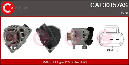 генератор CASCO CAL30157AS