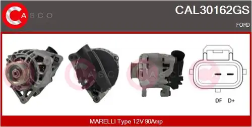 генератор CASCO CAL30162GS