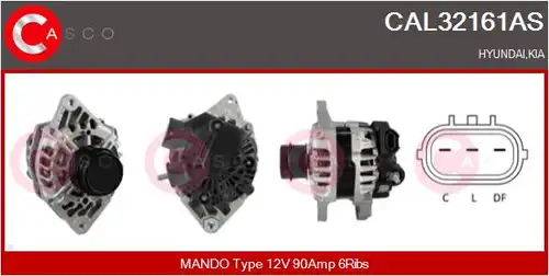 генератор CASCO CAL32161AS