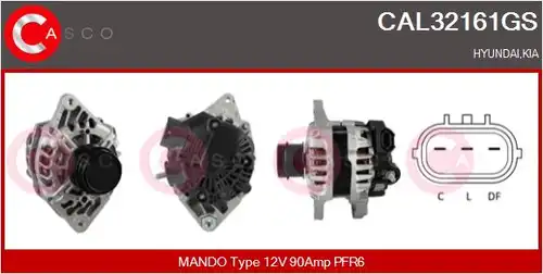 генератор CASCO CAL32161GS