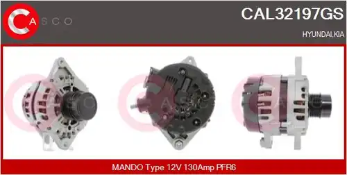 генератор CASCO CAL32197GS