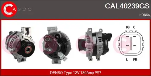 генератор CASCO CAL40239GS