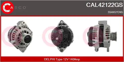 генератор CASCO CAL42122GS