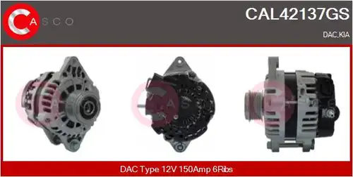 генератор CASCO CAL42137GS