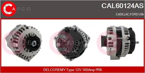 генератор CASCO CAL60124AS