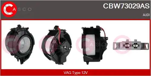 вентилатор вътрешно пространство CASCO CBW73029AS