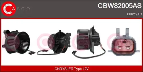 вентилатор вътрешно пространство CASCO CBW82005AS