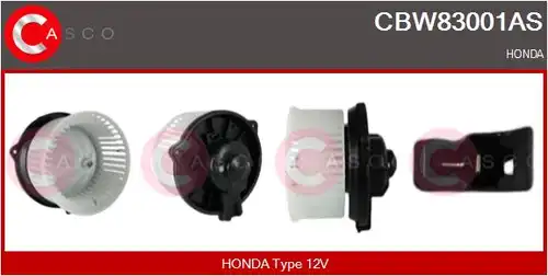 вентилатор вътрешно пространство CASCO CBW83001AS