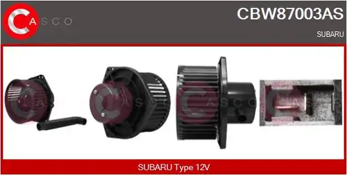 вентилатор вътрешно пространство CASCO CBW87003AS