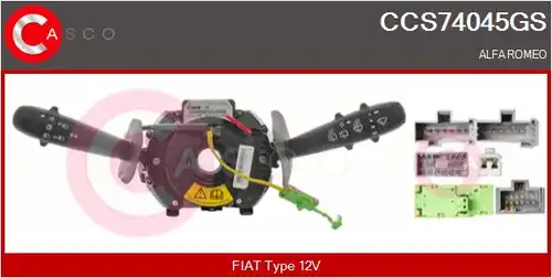 превключвател на кормилната колона CASCO CCS74045GS