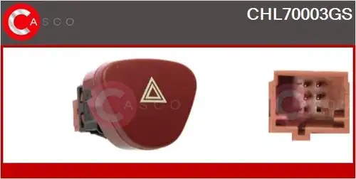 ключ за аварийни мигачи CASCO CHL70003GS