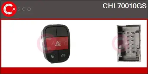 ключ за аварийни мигачи CASCO CHL70010GS