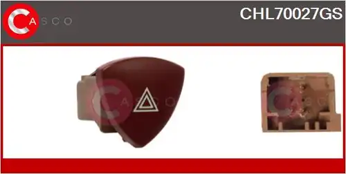 ключ за аварийни мигачи CASCO CHL70027GS