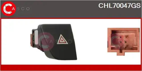 ключ за аварийни мигачи CASCO CHL70047GS