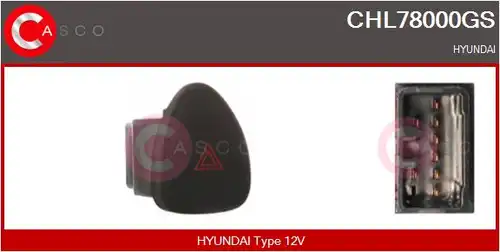 ключ за аварийни мигачи CASCO CHL78000GS