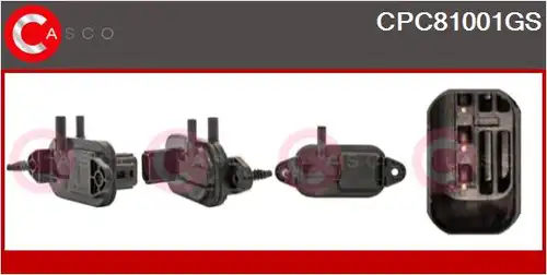 преобразувател на налягане, регулиране на изпускателната сис CASCO CPC81001GS