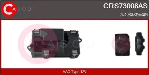 съпротивление, вентилатор за вътрешно пространство CASCO CRS73008AS